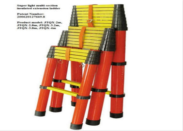 FRP-Isolierungs-Leiter-multi- Abschnitt teleskopische Leiter-schützende Isolierwerkzeuge