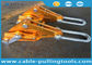 Die Fernleitung, die Werkzeuge 300-400 sqmm Aluminiumlegierungs-Griff aufreiht, kommen entlang Klammer für Leiter ACSR AAAC