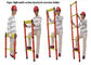FRP-Isolierungs-Leiter-multi- Abschnitt teleskopische Leiter-schützende Isolierwerkzeuge