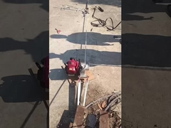 1T tragbare Gaswinde zum Ziehen und Heben von Kabeln