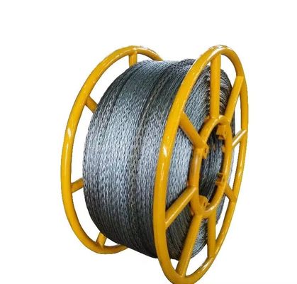 20 mm hochfeste Torsionsschutzstahldrahtseile für Spannungsleitungen