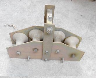 kaufen Lichtwellenleiter bearbeitet Flaschenzug-Block des Kabel-20KN für das Aufreihen maximalen 22mm Durchmessers OPGW online manufacture