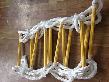 kaufen Leichte Sicherheit bearbeitet h-Art tragbare Isolierungs-Seiden-Leiter online manufacture