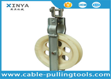 kaufen Augen-Art Kabel-Rollen-Flaschenzug 15KN Swive mit Nylonrad 200*60mm online manufacture