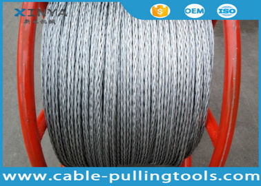 kaufen Galvanisiertes Gegendrehdrahtseil für das Kabel, das während der obenliegenden Linie Tranmission zieht online manufacture