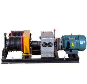 kaufen 5 Ton Double Capstan Electric Engine Seilwinde-Abziehvorrichtung für Energie-Bau online manufacture