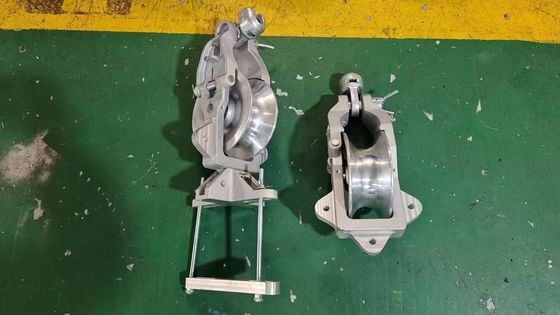 kaufen Φ178×76 Crossarm montierte Stringing Block mit 10KN Nennlast für Übertragungsleitung Kabel Installation Schleife online manufacture