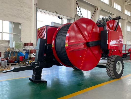 kaufen 2x40KN kontinuierlicher hydraulischer Kabelzug mit hydraulischer Übertragung und elektronischer Steuerung für Freileitungsbau online manufacture