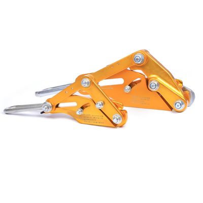 kaufen 7kN Nennlast 14mm Max Öffnung Leichtgewicht Aluminiumlegierung Draht Grip Come Along Klammer für ACSR Leiter Sagging online manufacture