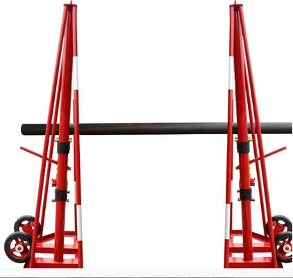 kaufen Hydraulische Kabel Trommel Jack Schwere Last Hydraulische Kabel Rollen Stand online manufacture