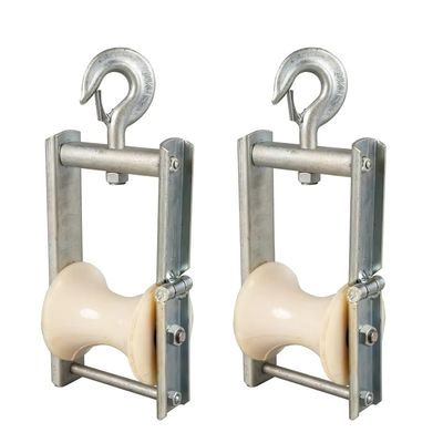 kaufen Dauerhafte Luftkabel-Rollen mit Aluminium-Nylon-Schaufel-Blöcken online manufacture