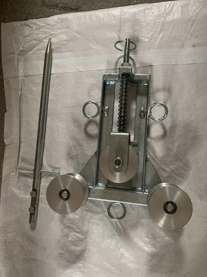 kaufen Drei-Rad-Erdungspulengruppe mit 60-75 mm Aluminium-Pulengruppe für Leitungssträngen online manufacture