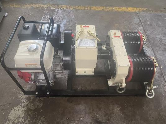 kaufen 13HP Honda Gasoline Cable Winch Puller with 26m/min Lift Speed and 10m Maximum Lifting Height online manufacture