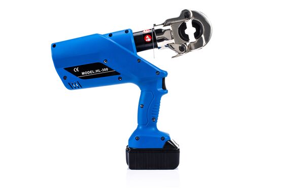 kaufen Portable Hydraulic Crimper with 60KN Crimping Force and 10-300mm² Range for Copper & Aluminum Pipes | 18V Battery-Powered Plumbing Press Tool online manufacture
