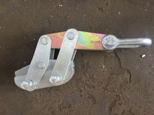 kaufen Heavy-Duty Cable Grip for 11-15mm Anti-Twist Steel Wire with 50-200 KN Rated Load and Durable Stainless Steel Construction online manufacture