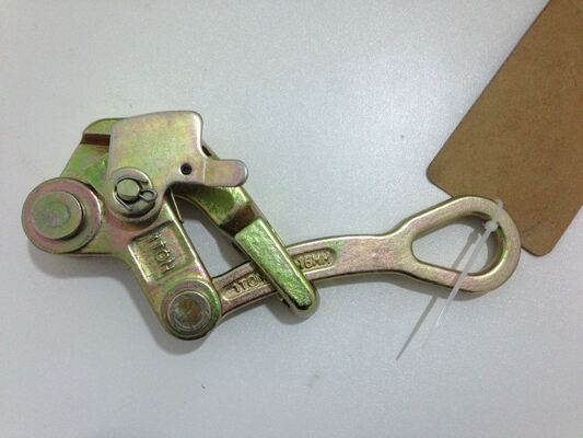 kaufen Heavy-Duty 2-Ton Cable Pulling Clamp with Anti-Slip Serrated Jaws for 4-22mm Wire Ropes online manufacture