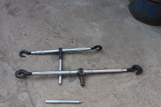 kaufen 2-Tonnen schweres Seilseilspanngerät mit doppeltem Haken-Design und verstellbarem Drehschnalle für Kabelspannung online manufacture