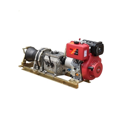 kaufen 5 Ton Diesel Engine Capstan Winch für das Kabel-Ziehen online manufacture
