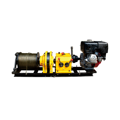 kaufen 5 Tonnen Benzinmotor-angetriebene Handkurbel-mit Trommel und Seil 15mm 50m online manufacture