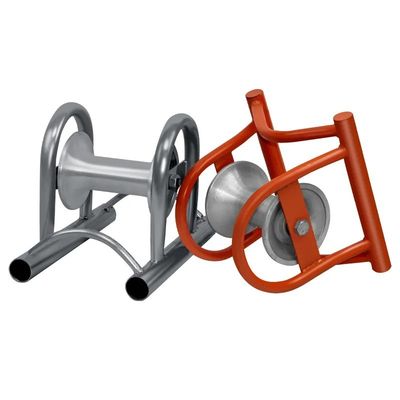 Unterirdische Einzelkabel-Legungsleitfaden-Rolle Aluminium-Nylon-Rad-Kahrloch-Kabelroller