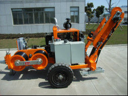 60KN-Hydraulischer elektrischer Drahtzieher für 220-KV-Leitungstransmissionskabelziehwerkzeuge