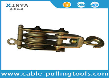 Drei Räder 30KN STAHLE PULLEY BLOCK SNACH BLOCK für das Seil ziehen